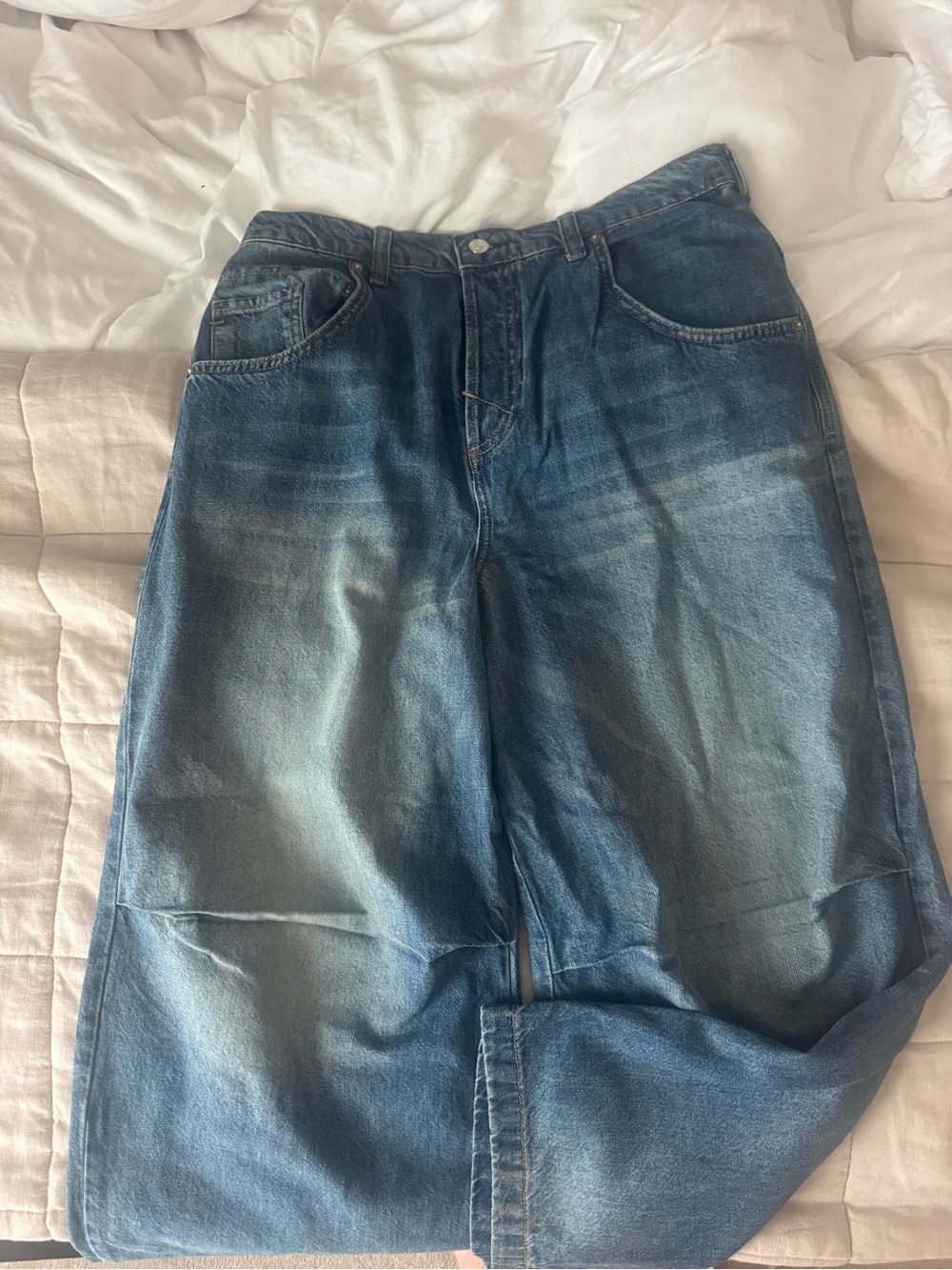 Free People Twin Flame Mid Rise Wide Leg - Picture 4 of 6